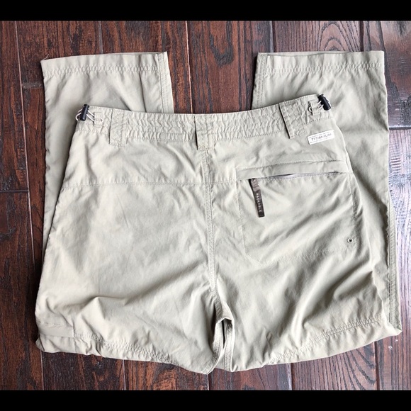 Titanium Pants - Colombia Titanum Olive/Green Capri Pants